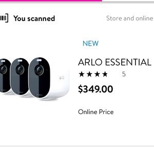 Security cameras with night vision.